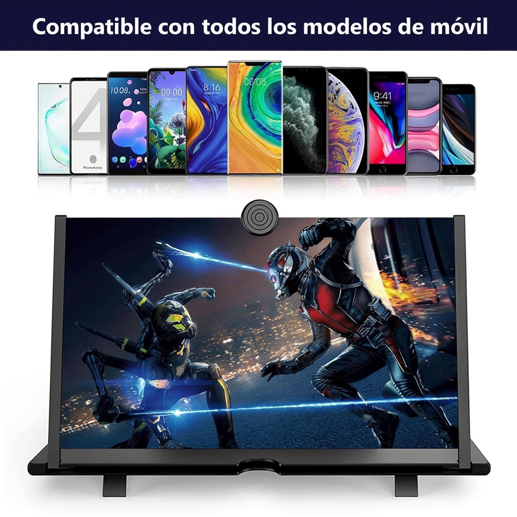Amplificador de pantalla móvil