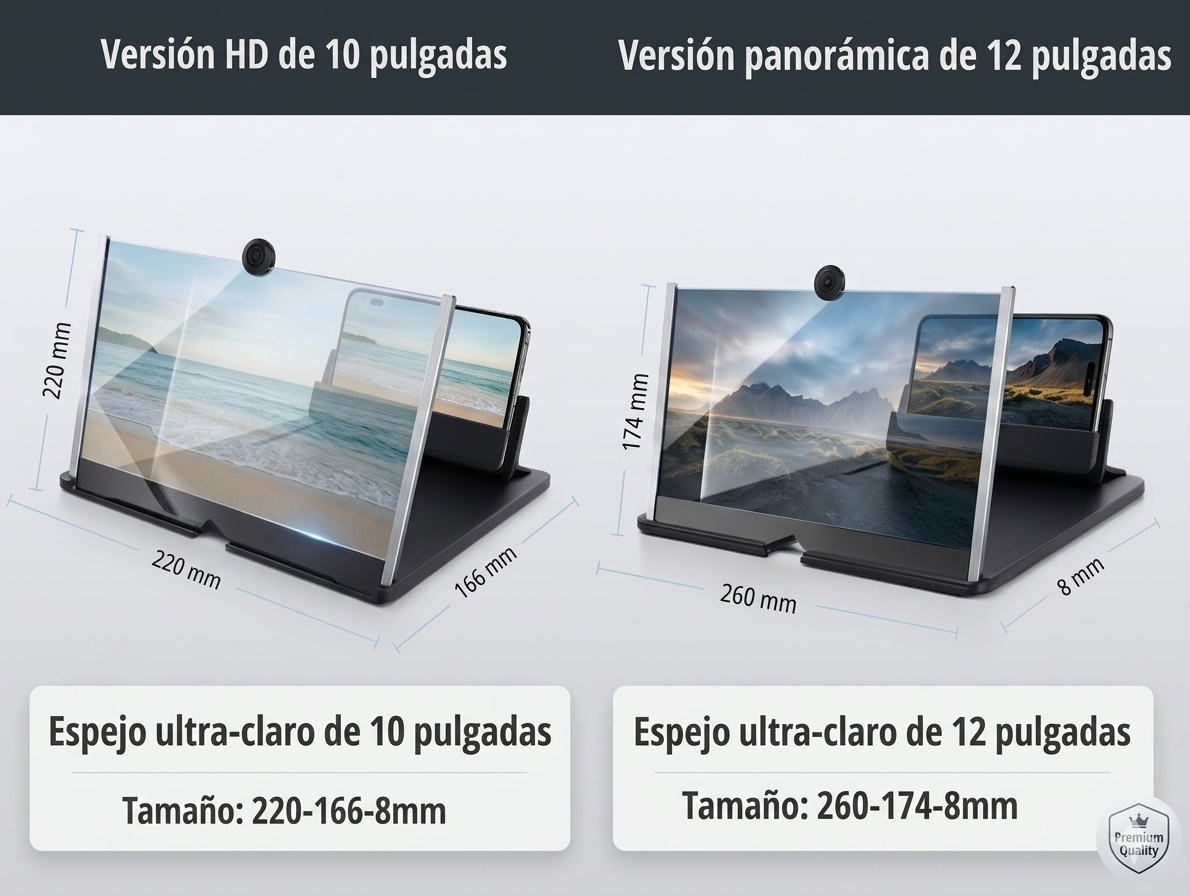 Amplificador de pantalla móvil